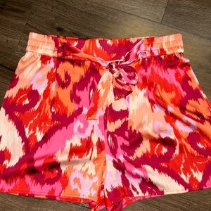 Bar III Macys brand shorts leapord summer shorts. Large high waist new not worn